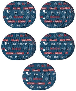 Bosch EXPERT O780 Folienschleifscheiben-Set (2608902429)