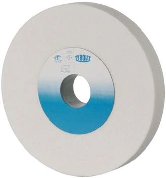 Tyrolit Schleifbockscheibe Form 1 Edelkorund 200x25x51 mm EK60 für hochlegierte Stähle und HSS (534539)