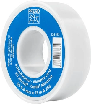 Pferd Korund Schleifschnur 0,8 mm x 15 m Körnung 200 für Werkzeug- und Formenbau (45019002)