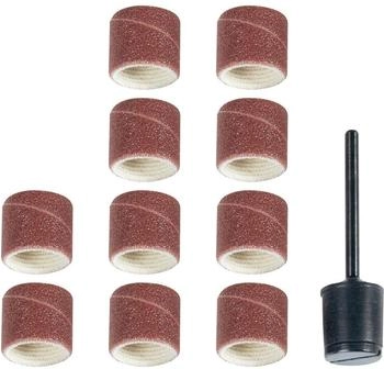 Proxxon Schleifzylinder mit 10 Schleifbändern 10 mm Korn 150 (28980)