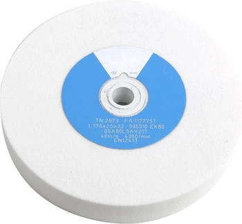 Tyrolit Schleifbockscheibe DxTxH 150x20x32 Keramisch konventionell für hochlegierte Stähle und HSS, Form 1, Typ EK80 (764468)