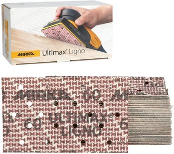 Mirka Ultimax Ligno Schleifstreifen gelocht Multifit Abmessung 81 x 133 K60