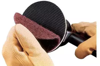 3M Schleifvliesscheibe SC-DH grau super fine 125 mm ohne Zentrierung (7100234022)
