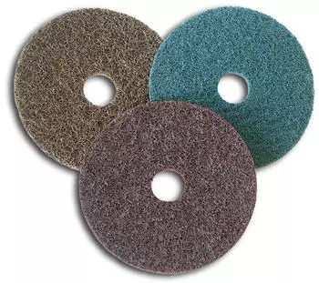 3M Vliesscheibe SC-DH mit Zentrierung 115x22mm very fine blau (7100233795)