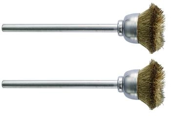 Proxxon Topfbürsten Messing 13 mm 2 Stück (28963)