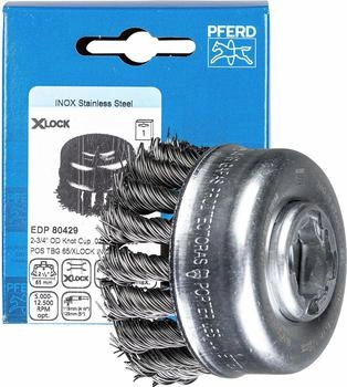 Pferd Topfbürste gezopft TBG 65/X-LOCK Stahldraht 0,50 mm (43305026)