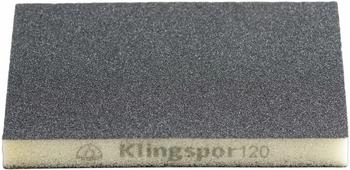 Klingspor Schleifschwamm SW 502, flexibel, 2-seitig beschichtet, schwarz, Korn 120 (244377)