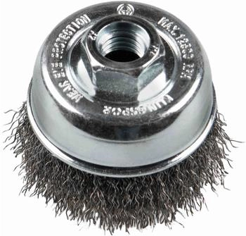 Klingspor Topfbürste 65 mm Gewinde M14 0,3 Stahl (358372)