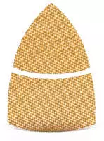 Ultranet Klett-schleifgitter, 93 / 62 X 102 Mm, F. Deltaschleifer, Wei&szlig;es Edelkorund