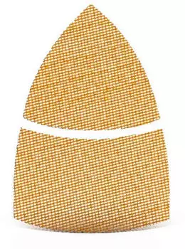 Menzer Ultranet Klett-Schleifgitter Deltaschleifer 93/62x102mm K120, 25 St&uuml;ck (261341120)