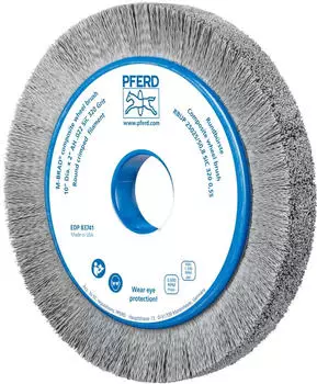Pferd Rundb&uuml;rste RBUP 250x25/50,8 SiC 320 0,55mm 3600RPM (79183741)