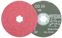 Pferd Tools Combiclick Keramikkorn Fiberscheibe &Oslash; 115 Mm Co24 F&uuml;r Hohen Abtrag Auf
