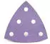 Menzer Purple HD Klett-Schleifblätter Deltaschleifer 93mm K400 6-Loch (261371400)