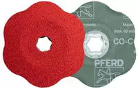 Pferd Tools Combiclick Keramikkorn Fiberscheibe &radic;&ograve;125mm Co-cool60 Contour F&uuml;r