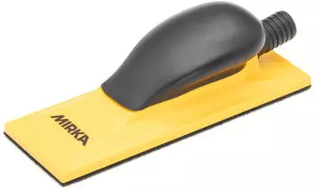 Mirka Handblock 70x198mm Hart 22 L&ouml;cher Grip mit Absaugung (8391500111)