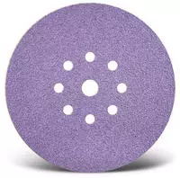 Purple Hd Klett-schleifscheiben, 225 Mm, 9-loch, F. Trockenbauschleifer, Keramik-mix