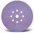 Menzer Purple HD Klett-Schleifscheiben Ø225mm K180 9-Loch, 25 Stück (230121180)