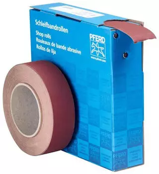 Pferd SBR Schleifbandrolle Korund A320, 38mm x 25m (45016432)