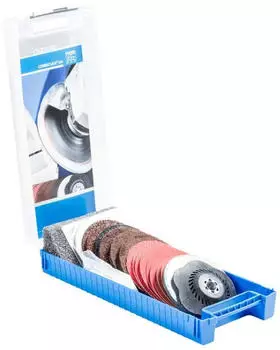 Pferd COMBICLICK CC-SET Schleifteller-Set 19-tlg. &Oslash;115mm (49350073)