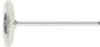 Pferd Miniatur-Rundb&uuml;rste RBU 2202/2,34 SBW &Oslash;22x2mm Schaft-&Oslash;2,34mm wei&szlig; (43100707)