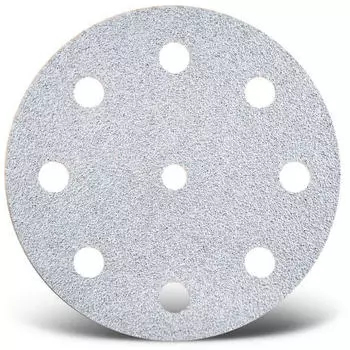 Menzer White Klett-Schleifscheiben &Oslash;125mm 9-Loch Normalkorund, 50 Stk. (231331060)
