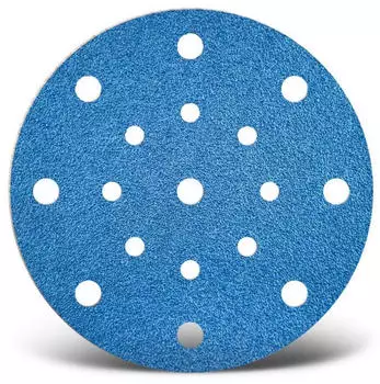 Menzer Blue Klett-Schleifscheiben &Oslash;150mm 17-Loch Zirkonkorund K100, 25 Stk. (231645100)