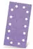 Menzer Purple HD Klett-Schleifbögen 230x115mm 14-Loch Keramik-Mix, 50 Stk. (252241180)