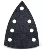Black Klett-schleifbl&auml;tter, 150 X 100 Mm, 7-loch, F. Deltaschleifer, Siliciumcarbid