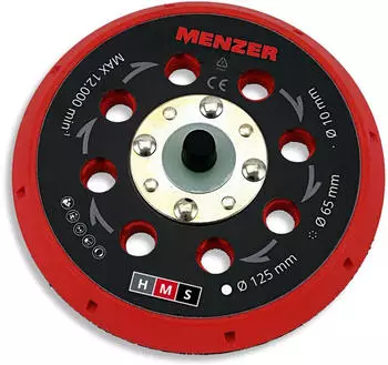 Menzer Multi-Loch-Schleifteller &Oslash;125mm Medium (517030001)