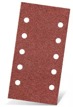 Menzer Red Klett-Schleifb&ouml;gen Schwingschleifer 230x115mm 10-Loch Normalkorund 50 Stk. (252111100)