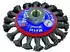 Tivoly Technic Zopfbürste konisch Stahl gedreht Ø95mm M14 (XT202520137)