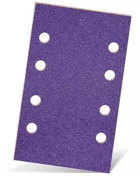 Menzer Titanium HD Klett-Schleifb&ouml;gen 133x80mm 8-Loch Keramik-Mix 50 Stk. (252281920)
