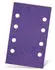 Menzer Titanium HD Klett-Schleifbögen 133x80mm 8-Loch Keramik-Mix 50 Stk. (252281920)