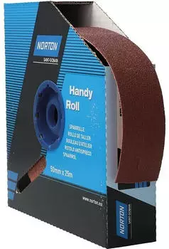 Norton R222 Schleifrolle 50mm x 25m Korn 50 (63642531827)
