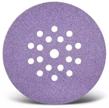 Menzer Purple HD Klett-Schleifscheiben &Oslash;225mm K120 19-Loch, 25 St&uuml;ck (230141120)