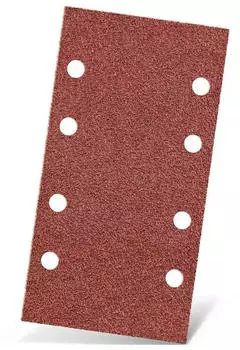 Menzer Klett-Schleifb&ouml;gen Schwingschleifer 180x93mm 8-Loch Normalkorund K240 50 Stk. (252031240)