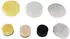 KS Tools Kunststoffpad gelb, Ø85mm, 5er-Pack (515.5122)