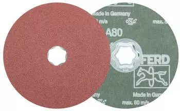 Pferd COMBICLICK CC-FS Fiberscheibe Korund &Oslash;125mm A80 10 St&uuml;ck (44498018)