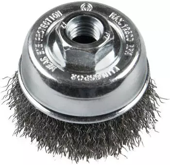 Klingspor Topfb&uuml;rste Stahl 100mm Gewinde M14 (358375)