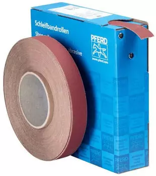 Pferd SBR Schleifbandrolle Korund A400, 25mm x 50m (45016040)