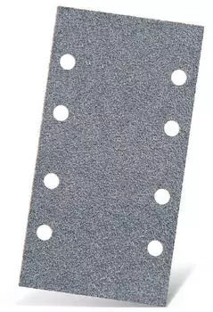Menzer Platinum Klett-Schleifb&ouml;gen 180x93mm 8-Loch Halbedelkorund 50 Stk. (252045100)