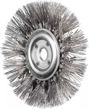 Pferd RBG Rundb&uuml;rste gezopft Edelstahl-Diamant-Draht &Oslash;190x30x22,2mm Korn 400 (43702032)