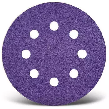 Menzer Titanium HD Klett-Schleifscheiben &Oslash;115mm K320 8-Loch, 50 St&uuml;ck (230171320)