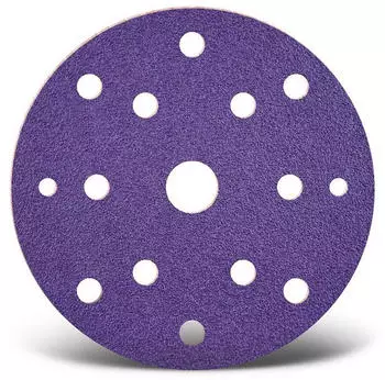 Menzer Titanium HD Klett-Schleifscheiben K150, &Oslash;150mm, 15-Loch, 50 St&uuml;ck (230241150)