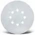 Menzer White Klett-Schleifscheiben Ø150mm 8-Loch K60, 50 Stück (231561060)