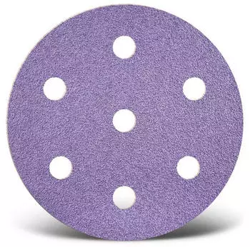 Menzer Purple HD Klett-Schleifscheiben 90mm 7-Loch K40-400, 50 St&uuml;ck (230151120)