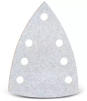 Menzer Klett-Schleifbl&auml;tter Deltaschleifer 150x100mm 7-Loch K80, 50 St&uuml;ck (261051080)