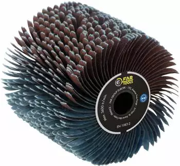 Far Tools Schleifbandb&uuml;rste K&ouml;rnung 80 &Oslash;120mm/L100mm (110869)