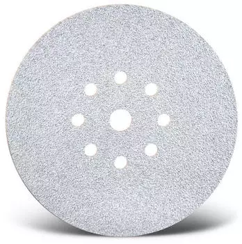 Menzer White Klett-Schleifscheiben &Oslash;225mm K180 9-Loch, 25 St&uuml;ck (231281180)