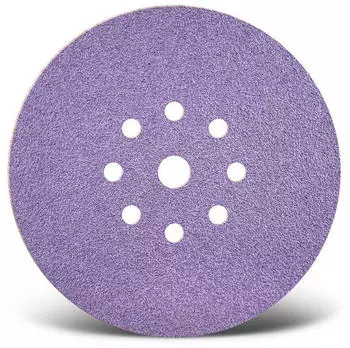 Menzer Purple HD Klett-Schleifscheiben &Oslash;225mm K40 9-Loch, 25 St&uuml;ck (230121040)